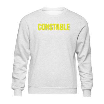 Constable Office Police Department Sweatshirt | Favorety