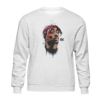 Cool 2Pac Tupac Shakur 3D Hip Hop Rapper Sweatshirt | Favorety AU