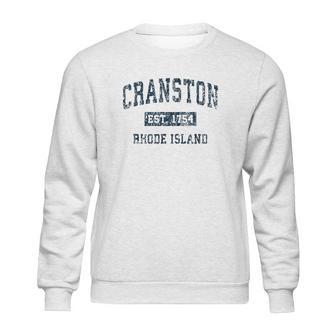 Cranston Rhode Island Ri Vintage Sports Design Sweatshirt | Favorety AU