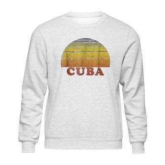 Cuba Retro Vintage 70S Throwback Sweatshirt | Favorety