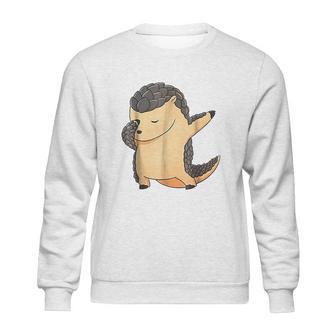 Dabbing Pangolin Endangered Manis Animal Sweatshirt | Favorety DE