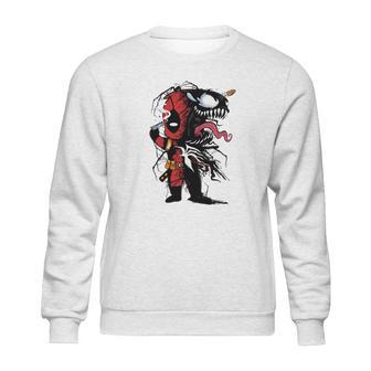 Deadpool Venom Sweatshirt | Favorety