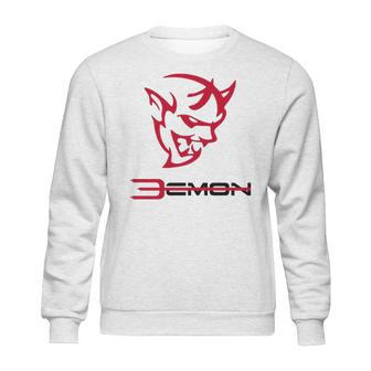 Dodge Demon Graphic Design Printed Casual Daily Basic Sweatshirt | Favorety CA