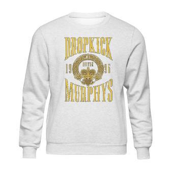 Dropkick Murphys Claddagh Boston 1996 Band Logo Sweatshirt | Favorety UK