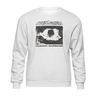 Dystopia Mens Human Garbage Sweatshirt | Favorety AU