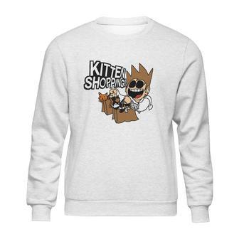 Eddsworld Kitten Shopping Sweatshirt | Favorety DE