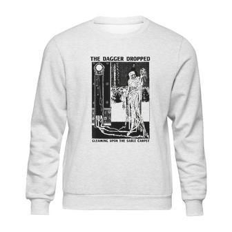 Edgar Poe Art Masque Of The Red Death Edgar Allen Poe Quote Sweatshirt | Favorety CA