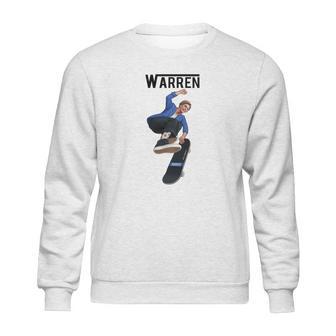 Elizabeth 2020 Warren Vans Logo Parody Sweatshirt | Favorety DE