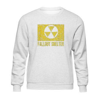 Fallout Shelter Nuclear War Radioactive Nostalgia Sweatshirt | Favorety UK