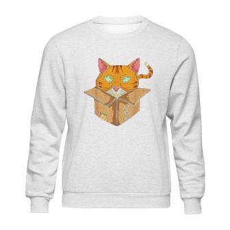 If It Is Fits I Sit Cat Box Funny Quote For Owner Sweatshirt | Favorety DE