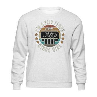 Im A Flip Flops Kinda Girl Vintage Sweatshirt | Favorety UK