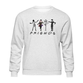 Friends Horror Tim Burton Edward Sweatshirt | Favorety AU