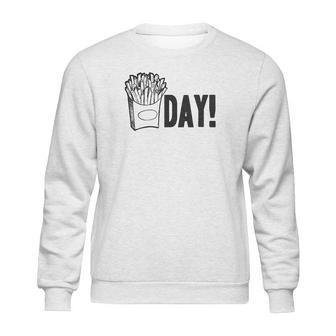 Fry Day Friday Funny Fast Food French Fry Weekend Sweatshirt | Favorety UK