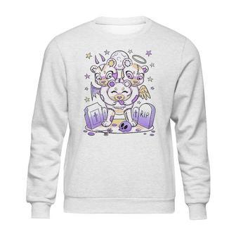 Funny Gift Tee Cute Kawaii Pastel Goth Clothes Creepy Bear Sweatshirt | Favorety DE