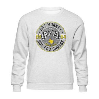 Gas Monkey Garage Racer Style Badge Sweatshirt | Favorety