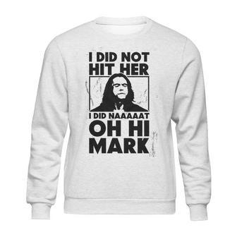 Geek Teez Oh Hi Mark Sweatshirt | Favorety DE