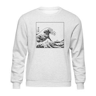 The Great Wave Off Kanagawa Sweatshirt | Favorety