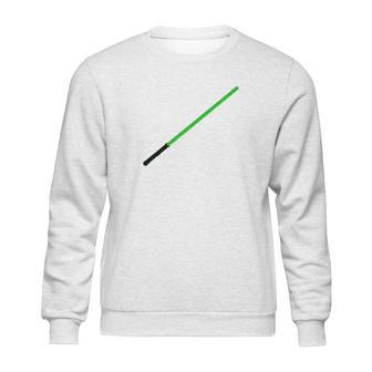 Green Light Saber T-Shirt Sweatshirt | Favorety UK