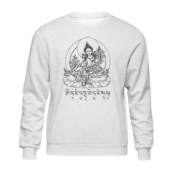 Green Tara Mantra Sweatshirt | Favorety