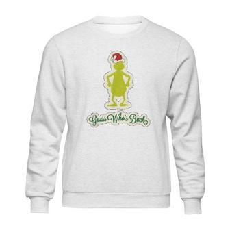 Grinch Guess Who Back Sweatshirt | Favorety CA