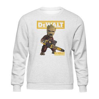 Groot With Logo Dewalt Shirt Sweatshirt | Favorety