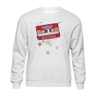 Guardians Of The Galaxy Awesome Tape Graphic Sweatshirt | Favorety