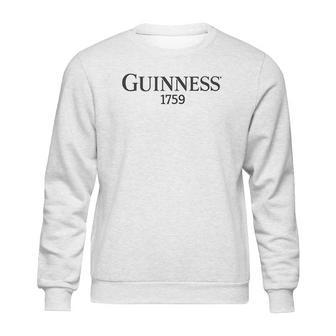 Guinness Green And Grey Heathered Vintage Baseball Sweatshirt | Favorety DE