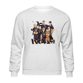 Haikyuu Team Design Sweatshirt | Favorety