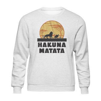 Hakuna Matata Africa Simba Mufasa Sweatshirt | Favorety AU