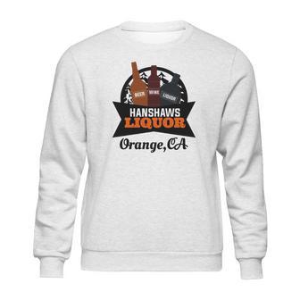 Hanshaw Liquor Orange Ca Sweatshirt | Favorety DE