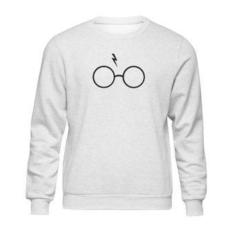 Harry Pawter Cute Glasses Potter Scar Sweatshirt | Favorety UK