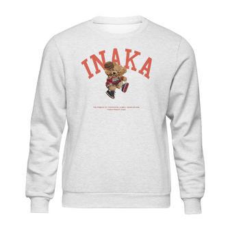 Inaka Basketball Bear Limited Design Sweatshirt | Favorety UK