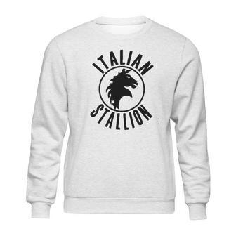 Italian Stallion Art Sweatshirt | Favorety