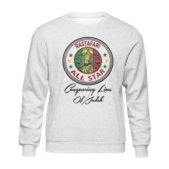 Jah Rastafari Haile Selassie Marcus Garvey Africa Iv Sweatshirt | Favorety CA