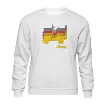 Jeep Willys Repeating Profile Sweatshirt | Favorety DE