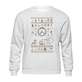 Jinx Overwatch Holiday For The Heroes Men Gamer Sweatshirt | Favorety UK