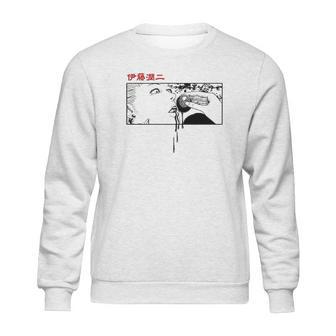 Junji Ito Woman Eating Globule Sweatshirt | Favorety DE