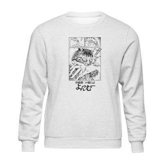 Junji Itos Cat Diary Yon And Mu Mu Biting Sweatshirt | Favorety