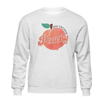 Just Freakin Peachy Hippie Summer Sweatshirt | Favorety