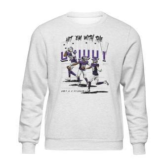 Justin Jefferson Griddy Dance Sweatshirt | Favorety UK