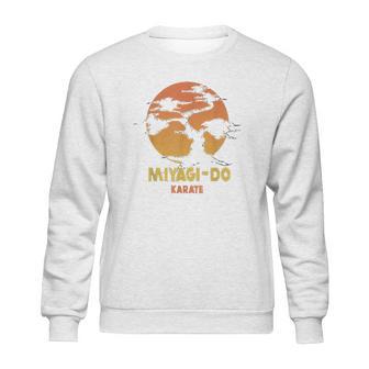 Karate Kid Miyagi Do Banzai Tree Sunset Logo Sweatshirt | Favorety UK