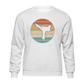 Karate Martial Arts Silhouette Youth Sweatshirt | Favorety