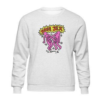 Keith Haring Safe Aids Instruction Sweatshirt | Favorety CA