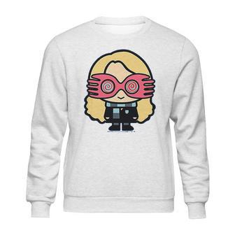 Kids Harry Potter Luna Lovegood Cute Cartoon Style Portrait Sweatshirt | Favorety CA