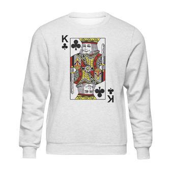 - King Of Clubs Blackjack Cards Poker 21 Sweatshirt | Favorety UK