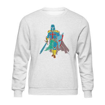 Knight Crusader Crusades Templar Gift Graphic Sweatshirt | Favorety CA