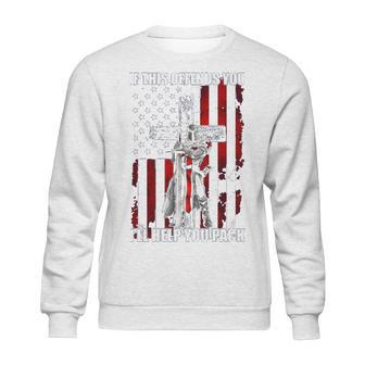 Knights Templar S If This Offends You Ill Help You Pack Sweatshirt | Favorety UK