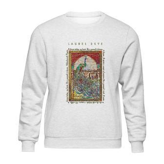 Laurel Skye Peacock Mosaic Art Sweatshirt | Favorety CA