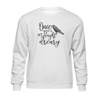 Literary Gift Edgar Allan Poe Nevermore Raven Sweatshirt | Favorety AU