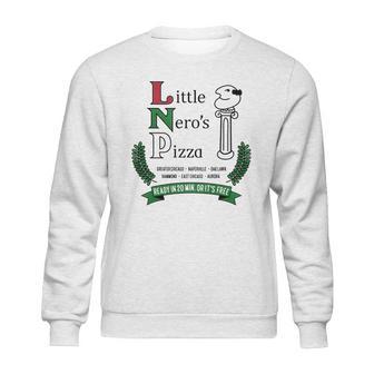 Little Neros Pizza White Tee T-Shirt Sweatshirt | Favorety CA